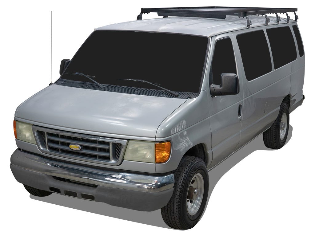 Ford E150/E250/E350 Extended Cab (1992-2014) Slimline II 3/4 Roof Rack Kit | Front Runner