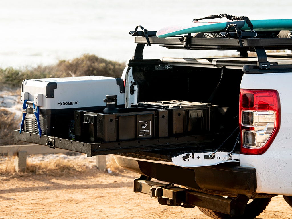 Ute Roll Top Slimline II Load Bed Rack Kit / 1425(W) x 1358(L) | Front Runner