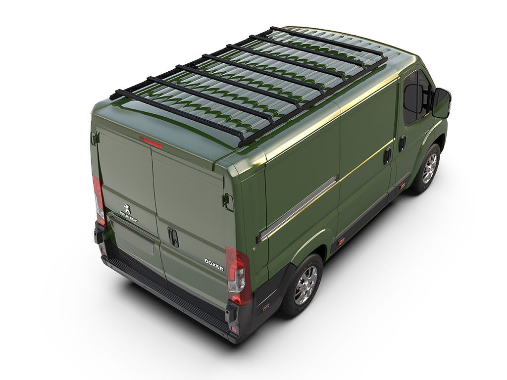 Peugeot Boxer (L1H1/118in WB/Low Roof) (2014-Current) Slimpro Roof Rack Kit