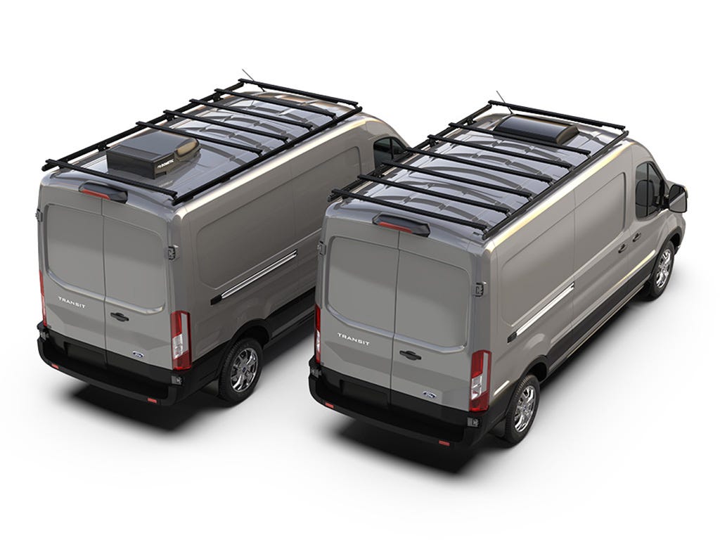 Ford Transit (L3H2/148in WB/Medium Roof) (2013-Current) Slimpro Roof Rack Kit
