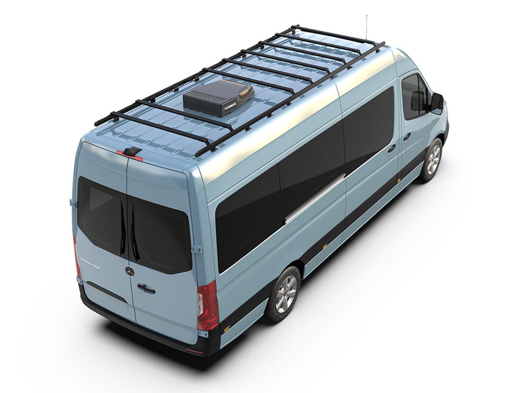 Mercedes-Benz Sprinter (L3H2/170in LWB/High Roof) (2007-Current) Slimpro Roof Rack Kit | Front Runner