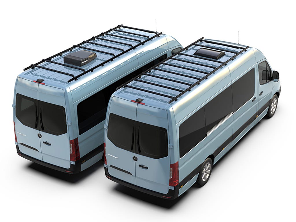 Mercedes-Benz Sprinter (L3H2/170in LWB/High Roof) (2007-Current) Slimpro Roof Rack Kit | Front Runner