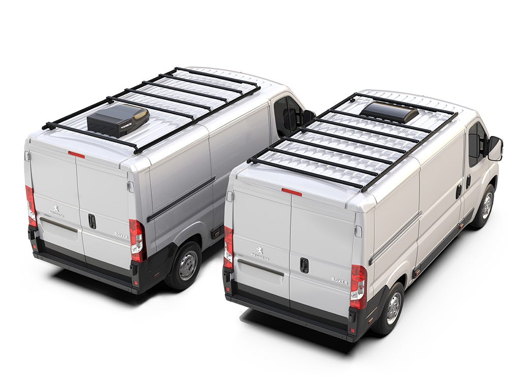 Peugeot Boxer (L2H1/136in WB/Low Roof) (2014-Current) Slimpro Roof Rack Kit | Front Runner