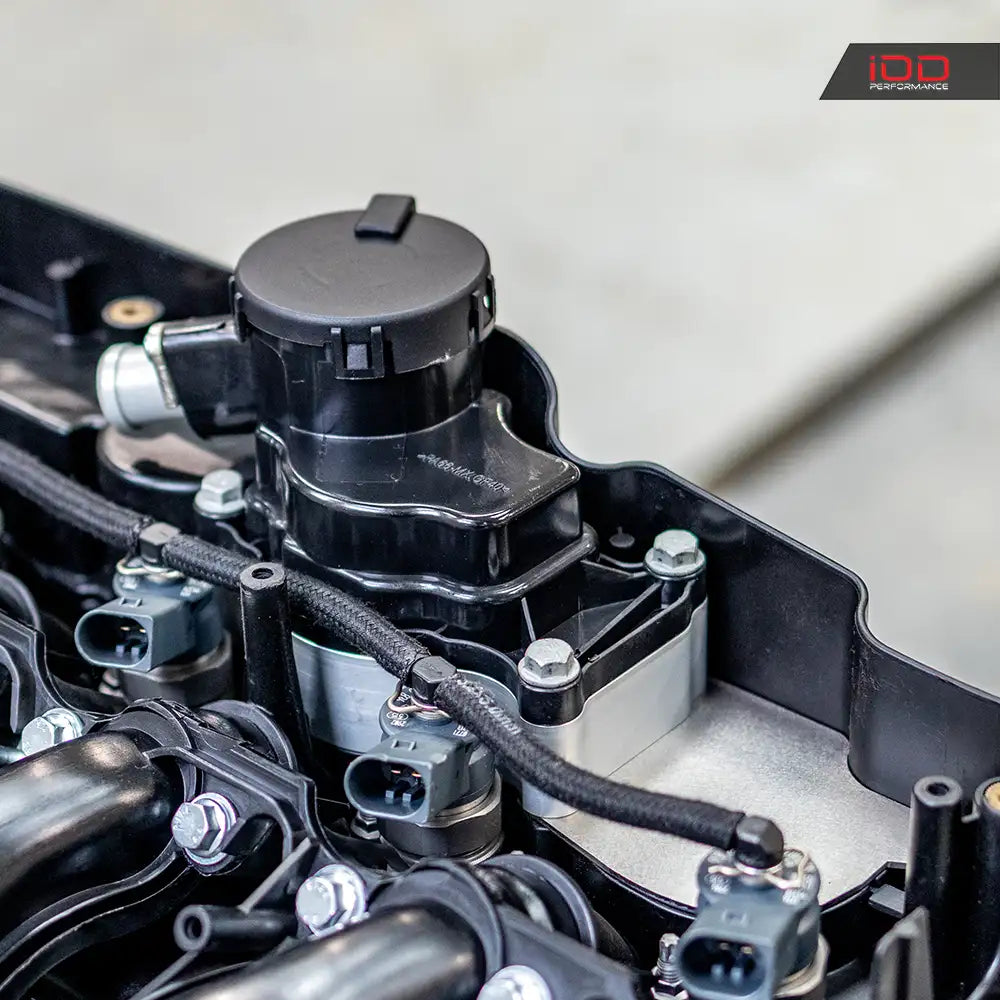 IOD Performance BMW M57 Biturbo Engine Breather Adapter