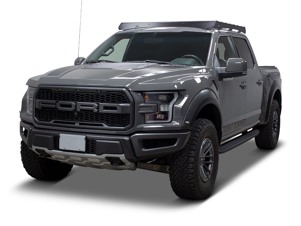 Ford F-150 Crew Cab w/ Sunroof (2015-2020) Slimsport Rack Wind Fairing | Front Runner