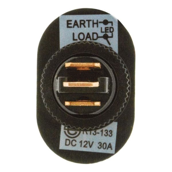 Jaylec SW8304 Rocker Switch 30A On/Off Red LED 12/24V 30A