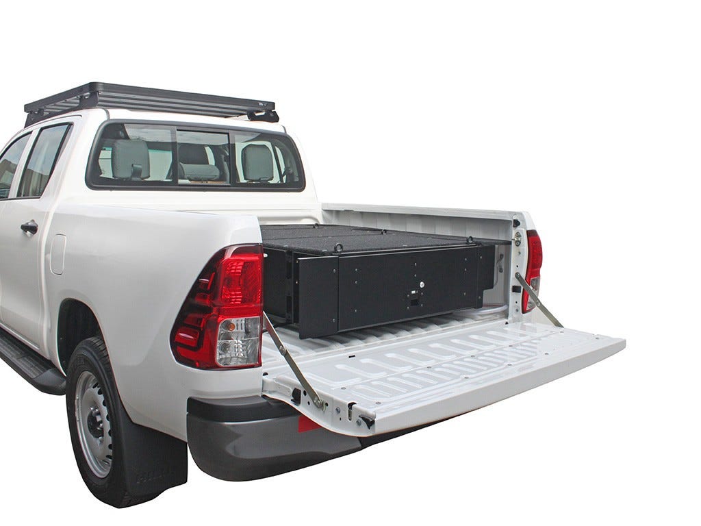 Toyota Hilux Revo DC (2016-Current) Touring Drawer Kit | Front Runner