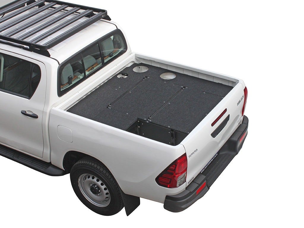 Toyota Hilux Revo DC (2016-Current) Touring Drawer Kit | Front Runner
