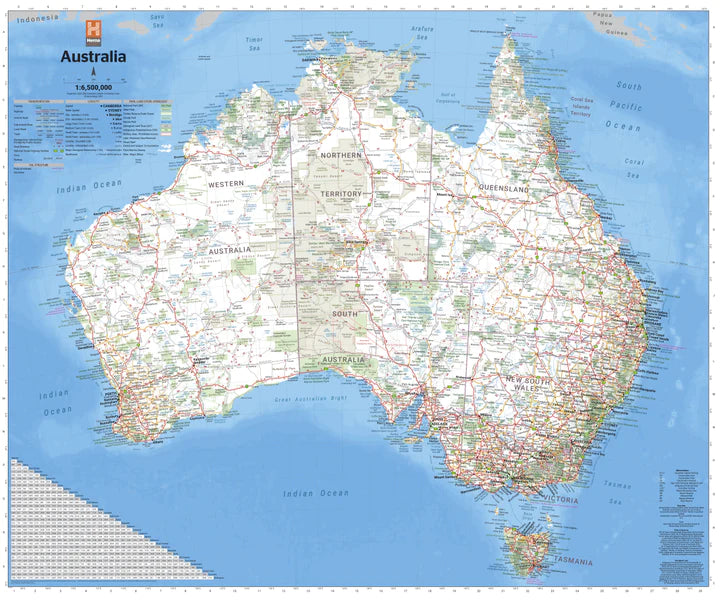 Hema Australia Handy Map | Hema