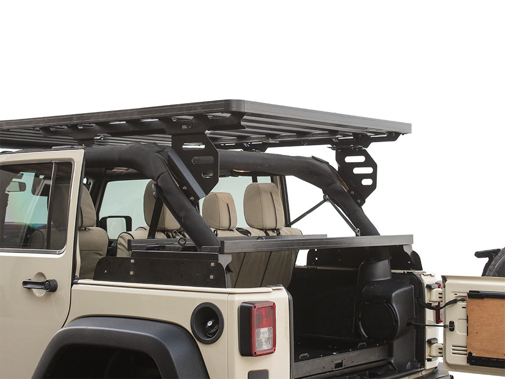 Jeep Wrangler JKU 4-Door Cargo Storage Interior Rack - by Front Runner | Front Runner