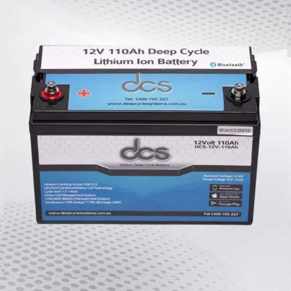 DCS 12V 110AH (LITHIUM) Deep Cycle Systems | Deep Cycle Systems
