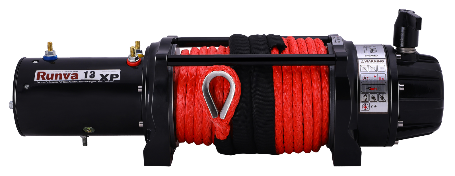 Runva 13XP Premium 12V with Synthetic Rope | Runva