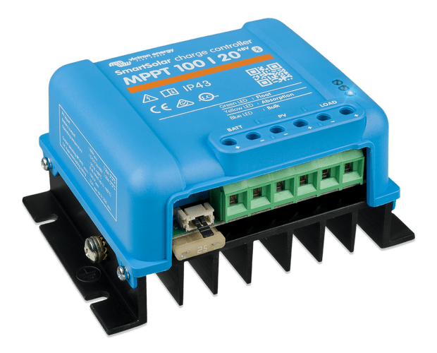 Victron Energy SmartSolar MPPT 100/20 (Up to 48v-20A) Bluetooth Solar Charge Controller | Victron Energy