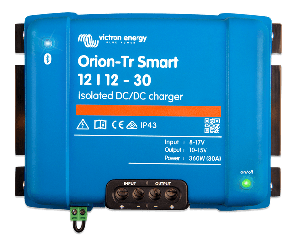 Victron Energy Orion-Tr Smart DC-DC Charger Isolated 12/12-30 (360W) | Victron Energy