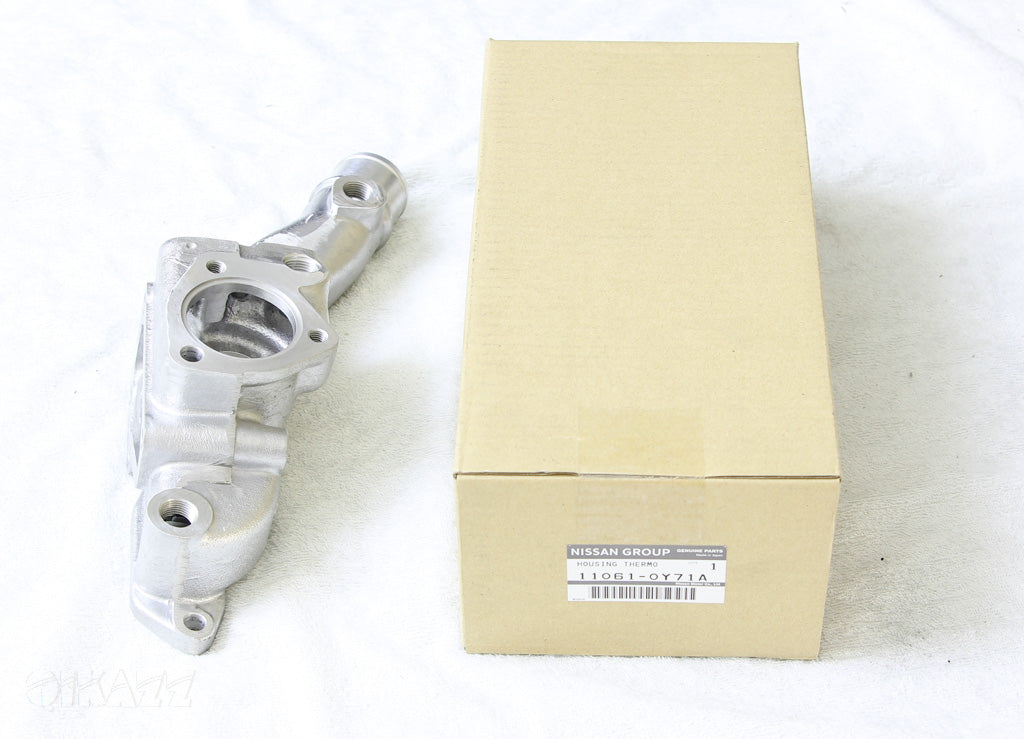 Nissan Patrol GU Genuine TD42T Lower Thermostat Housing | Nissan