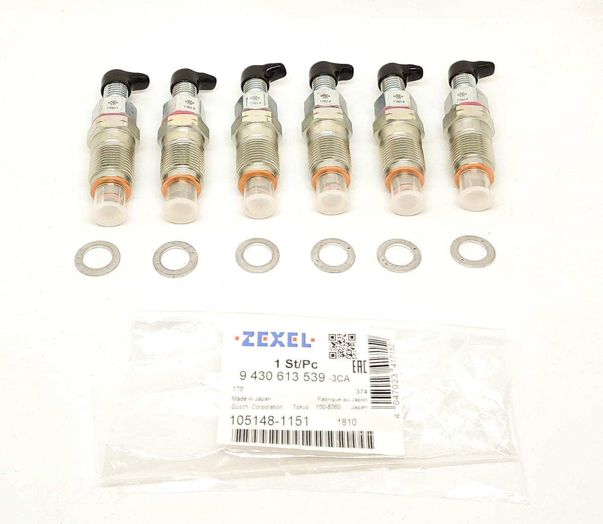 Genuine Zexel Injector Set for Nissan Patrol TD42 TD42T GQ & GU