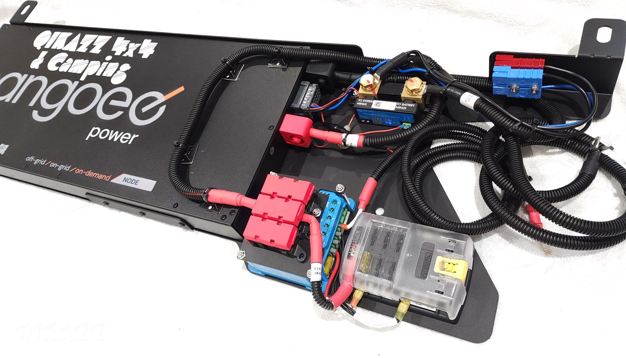 Cangoee 110AH Lithium Dual Battery DIY Kit for Nissan Patrol Y62 Under Rear Floor | Cangoee