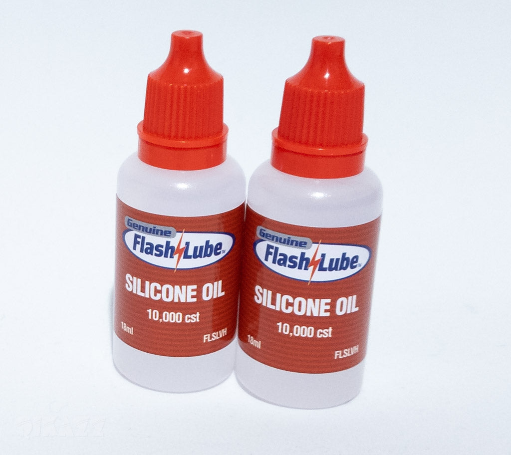 Flashlube Silicone Oil 18ml bottles x2 | Flashlube
