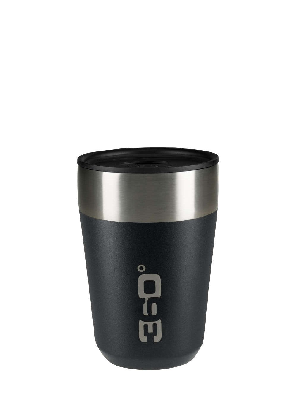 360 Degrees Vacuum Insulated Stainless Travel Mug - Regular Size - Black | 360 Degrees