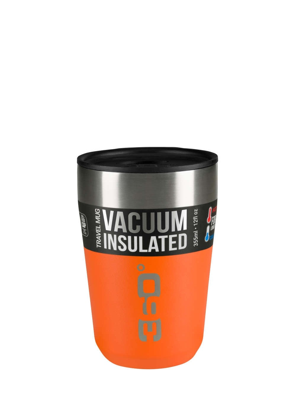 360 Degrees Vacuum Insulated Stainless Travel Mug - Regular Size - Pumpkin | 360 Degrees