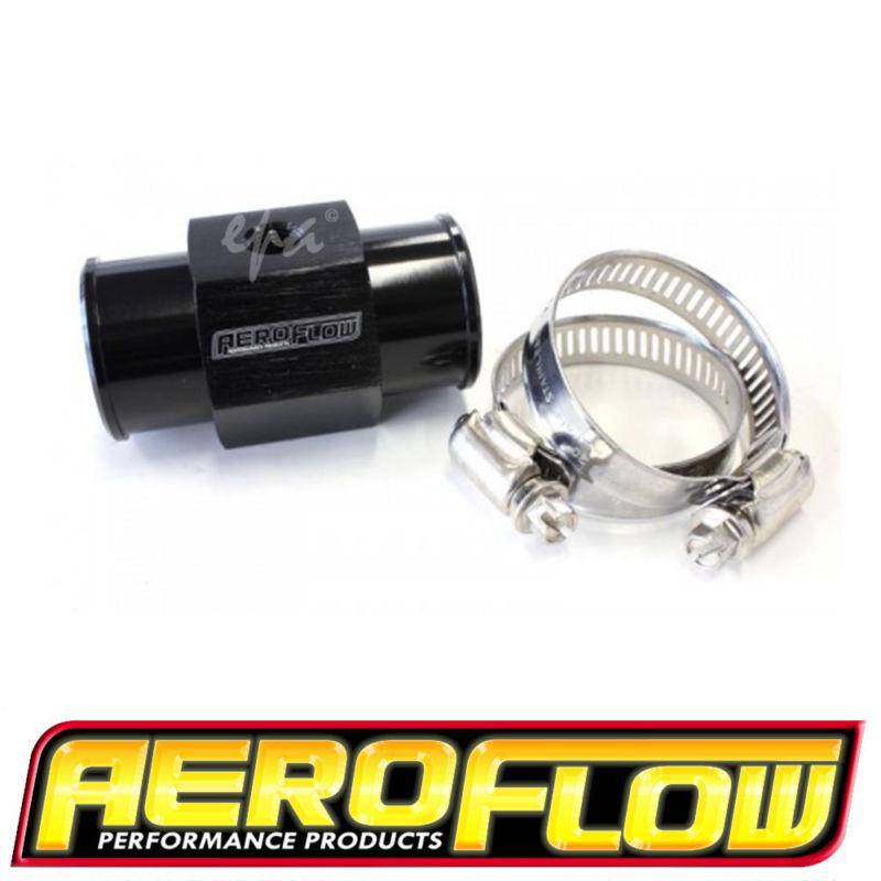 Aeroflow 38MM Radiator Hose Adaptor with 1/8" NPT Temp Sender Port | Aeroflow