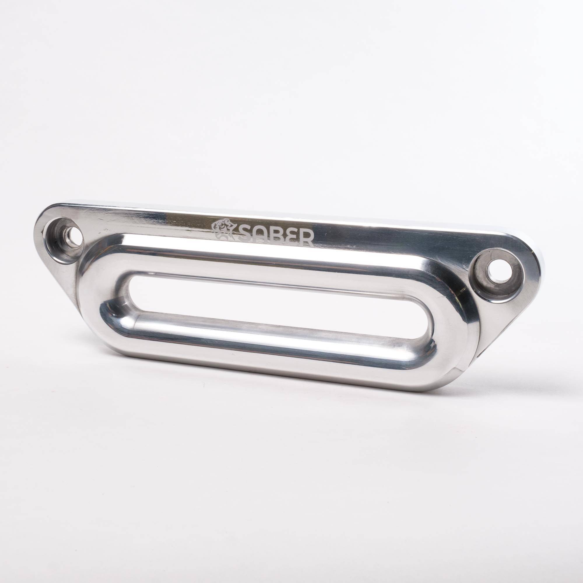 Saber Offroad 6061 Aluminium Offset Fairlead – Polished Alloy | Saber Offroad