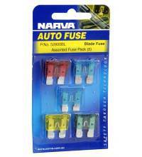 Narva Standard Blade Fuses - Assorted (5 Pack) | Narva