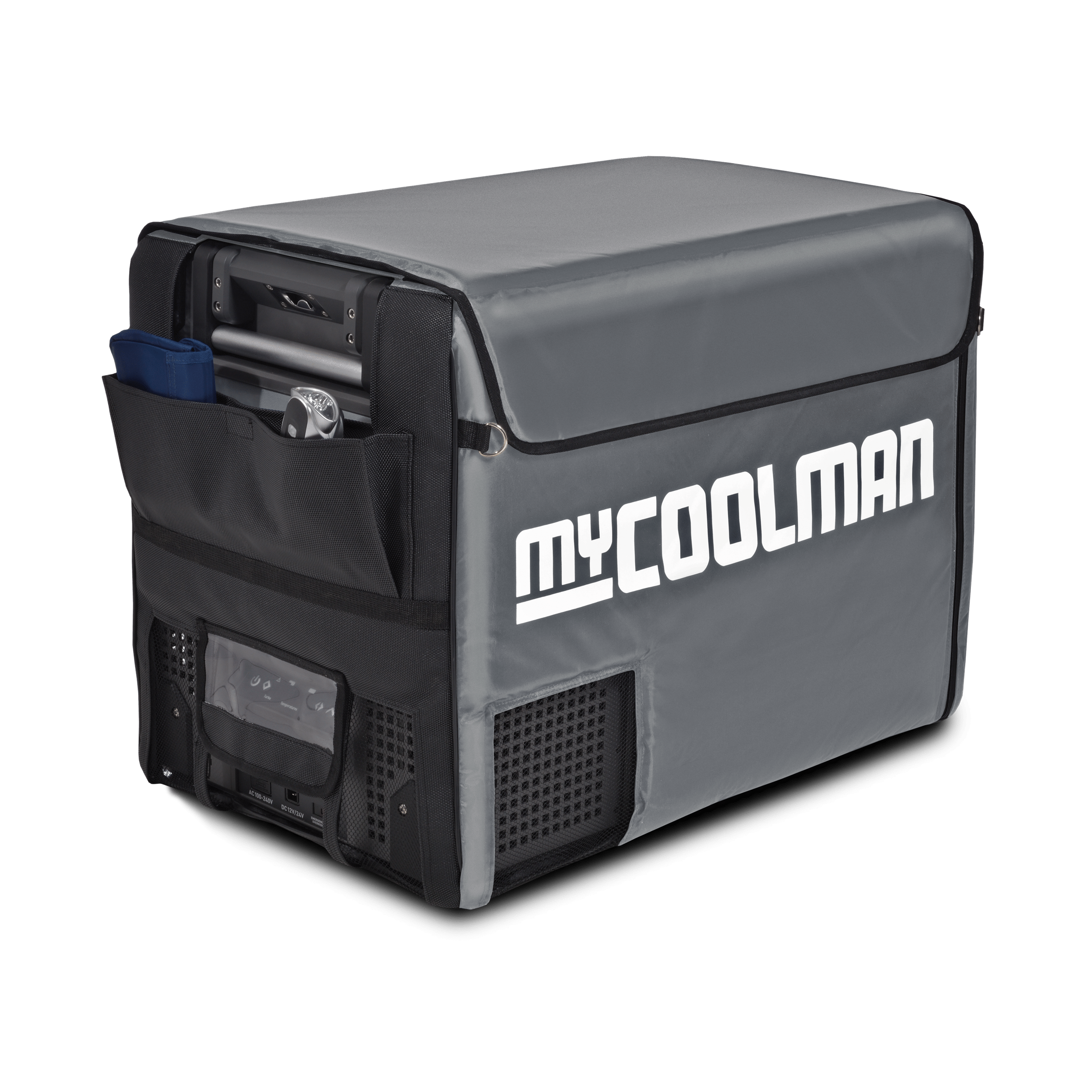 myCOOLMAN 69 Litre Dual Zone Portable AC/DC Fridge Freezer | myCOOLMAN
