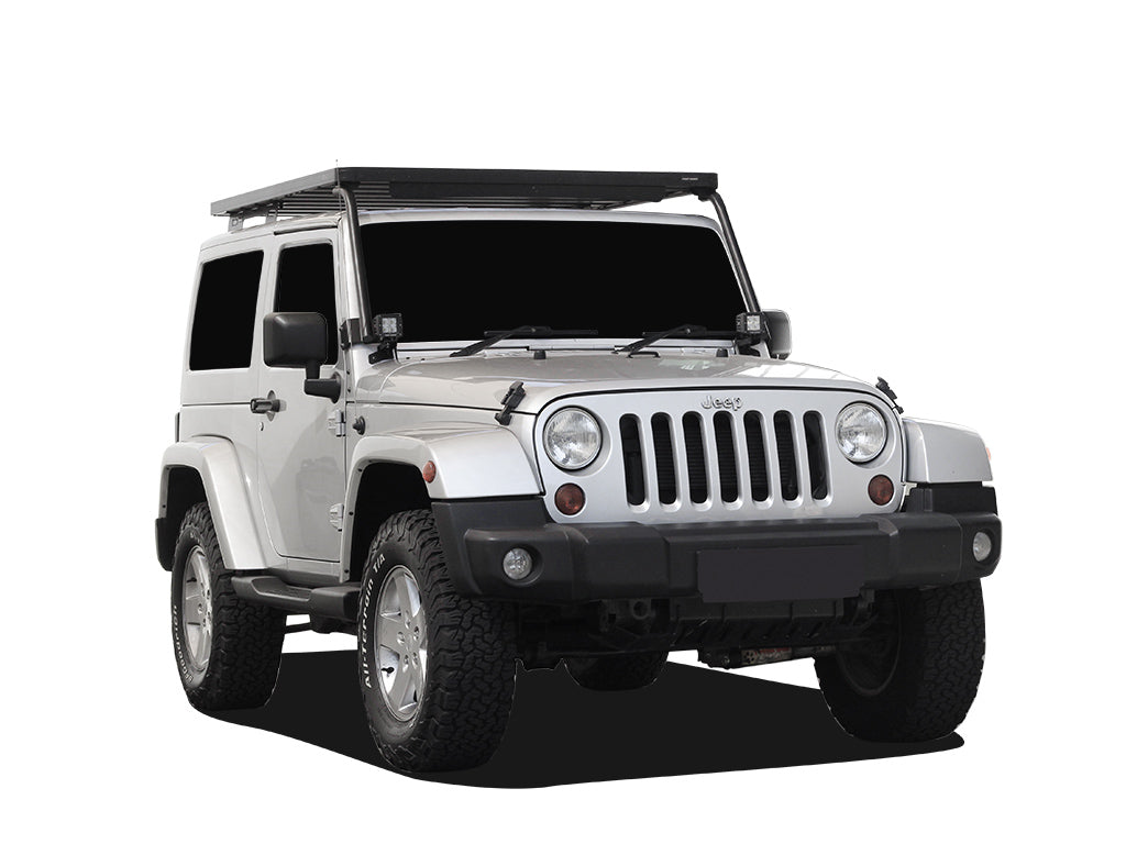 Jeep Wrangler JK 2 Door (2007-2018) Extreme Roof Rack Kit - by Front Runner | Front Runner