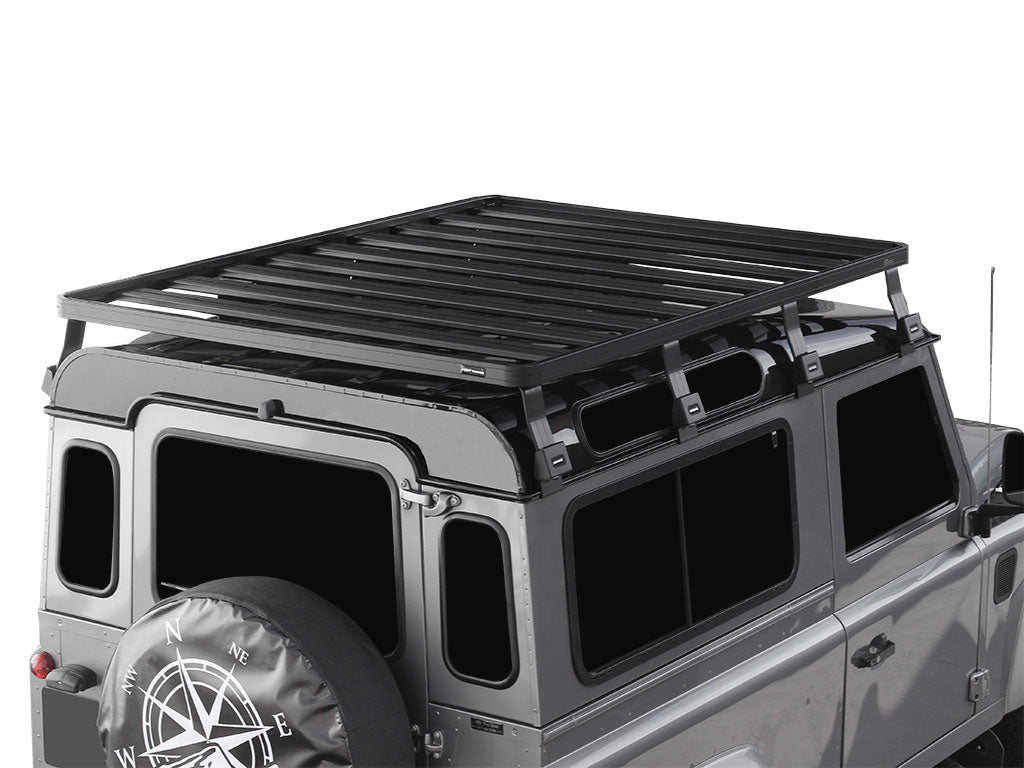 Land Rover Defender 90 (1983-2016) Slimline II Roof Rack Kit / Tall - by Front Runner | Front Runner