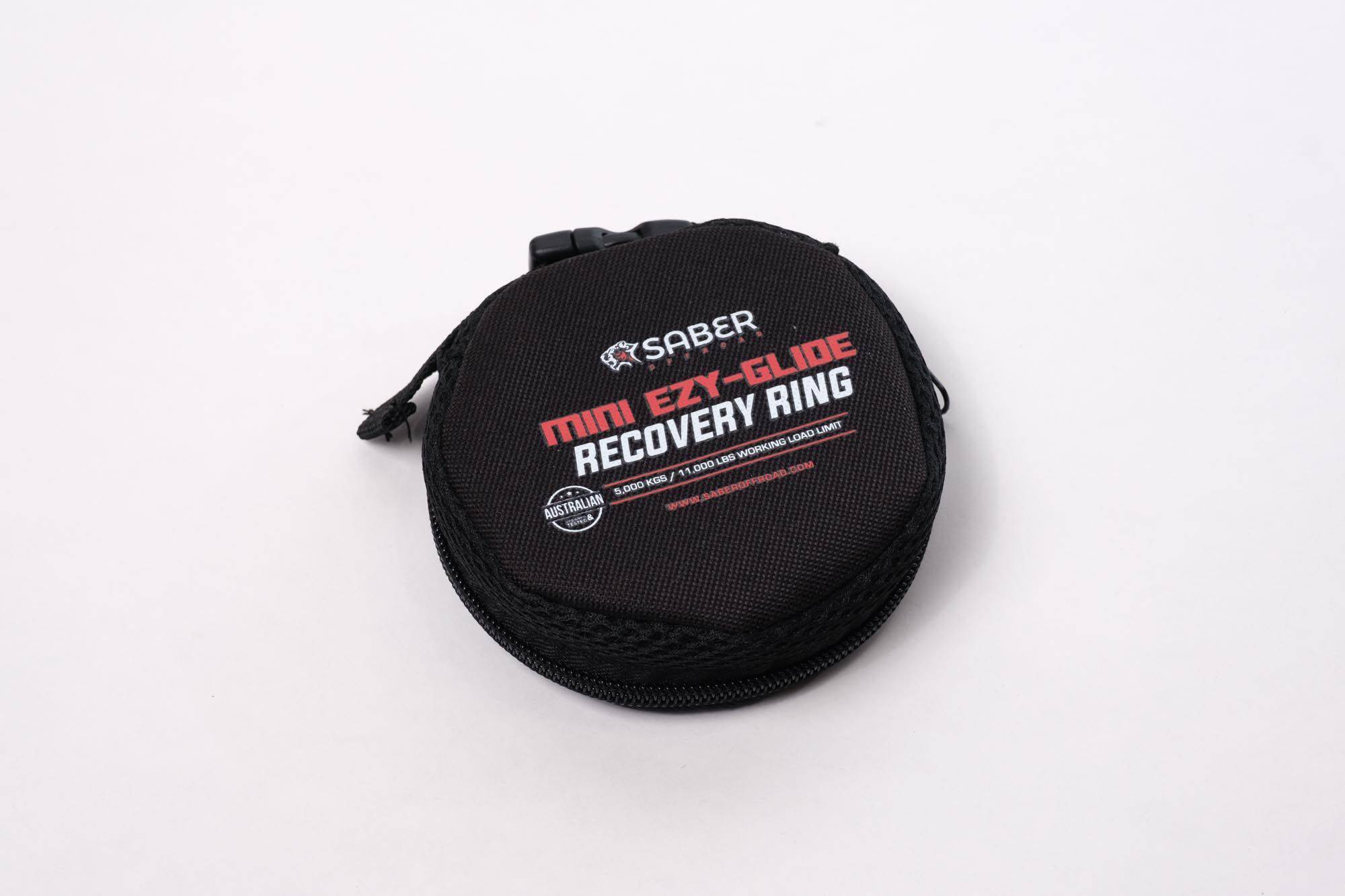 Saber Offroad Mini Ezy-Glide 5,000 WLL Recovery Ring & Bag | Saber Offroad