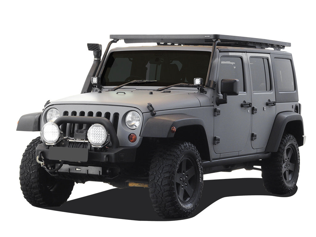 Jeep Wrangler JK 4 Door (2007-2018) Extreme Roof Rack Kit - by Front Runner | Front Runner