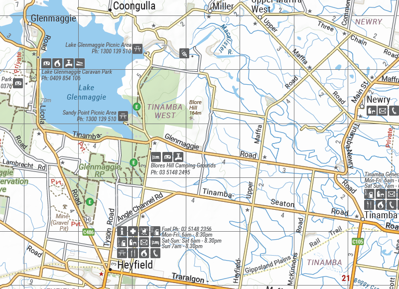 Hema The Victorian High Country - South Western Map 1st Edition | Hema