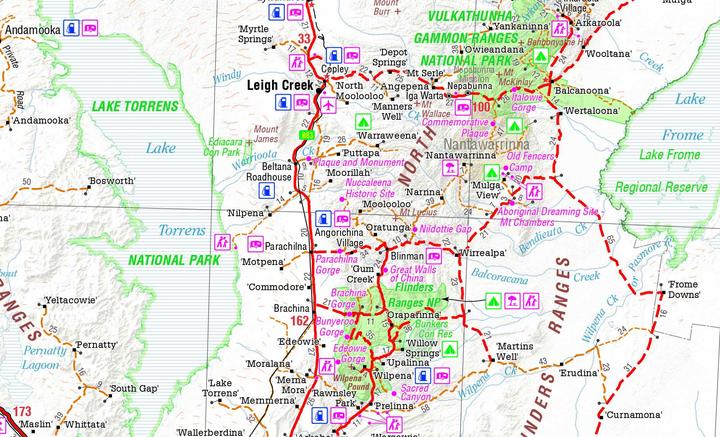 Hema South Australia Handy Map | Hema