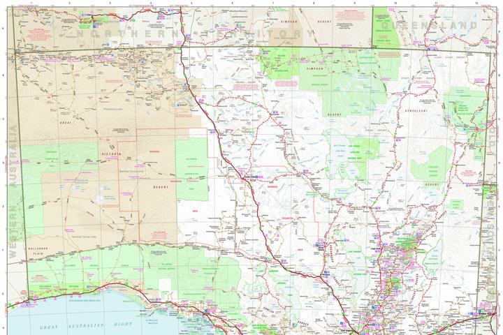 Hema South Australia Handy Map | Hema