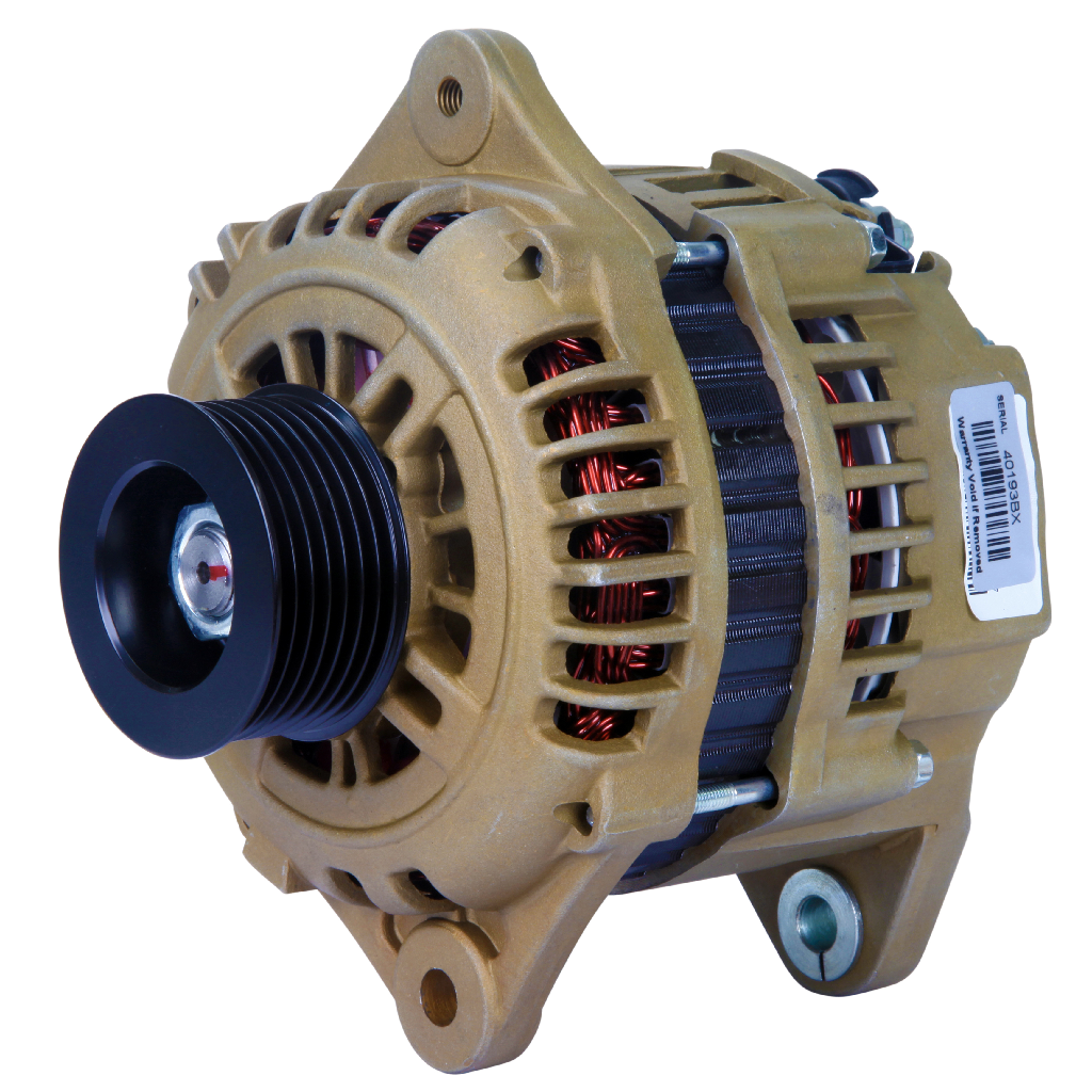 Roadsafe 4wd 100A 12v Alternator High Output E-Coated for Holden Rodeo Colorado RA Isuzu DMAX | Roadsafe