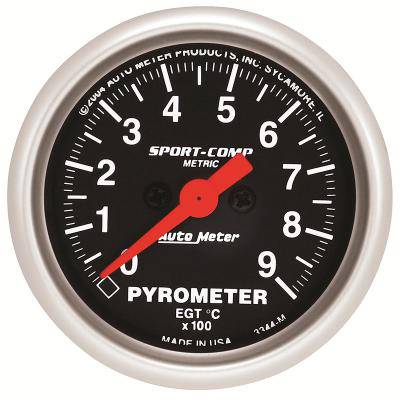 Autometer Water, Boost, EGT Gauge Kit | Autometer