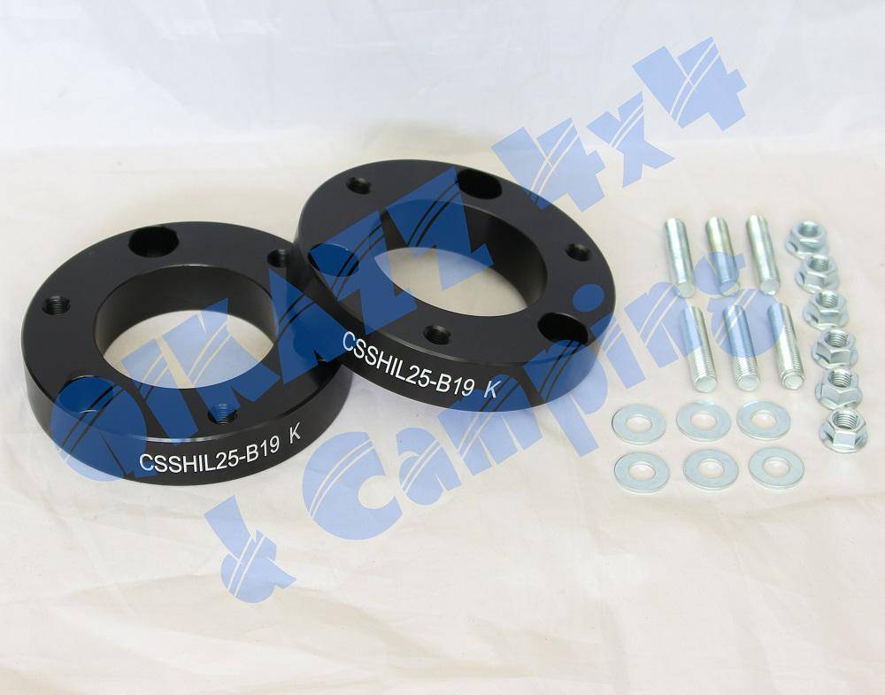 Roadsafe 4wd 25mm Front Coil Strut Spacers for Toyota Hilux (KUN) IFS 2005 onwards  - CSSHIL25 | Roadsafe