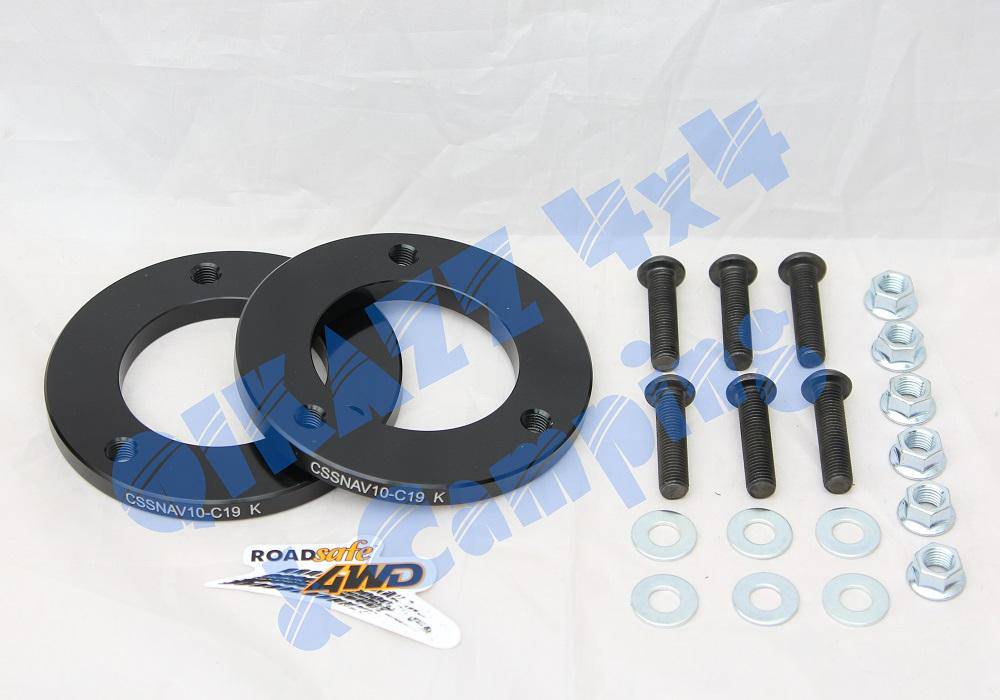 Roadsafe 4wd 10mm Front Coil Strut Spacers for Nissan Navara D40 & D23 - CSSNAV10 | Roadsafe