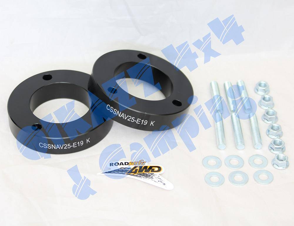 Roadsafe 4wd 25mm Front Coil Strut Spacers for Nissan Navara D40 & D23 - CSSNAV25 | Roadsafe