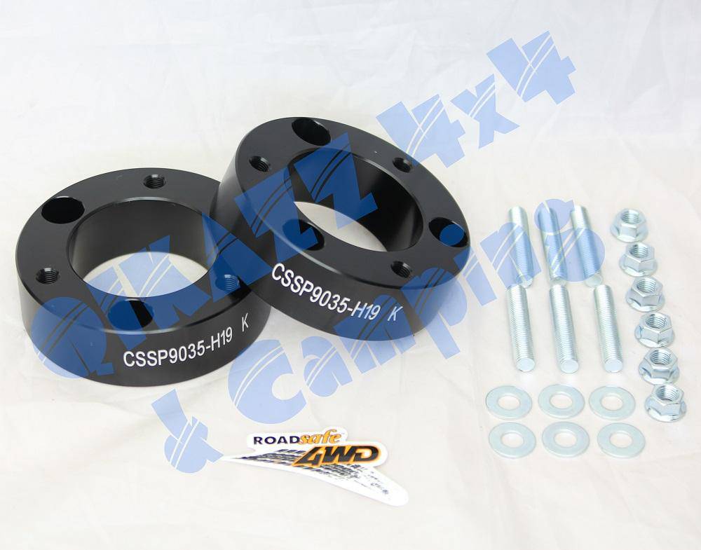 Roadsafe 4wd 35mm Front Coil Strut Spacers for Toyota Hilux (KUN) IFS 2005 onwards  - CSSHIL35 | Roadsafe