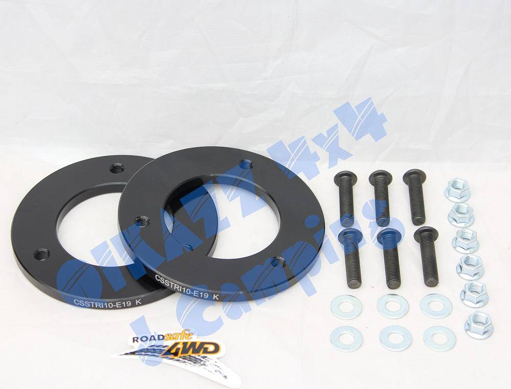 Roadsafe 4wd Mitsubishi Pajero / Triton ML MN MR 10mm Front Coil Strut Spacers - CSSTRI10 | Roadsafe