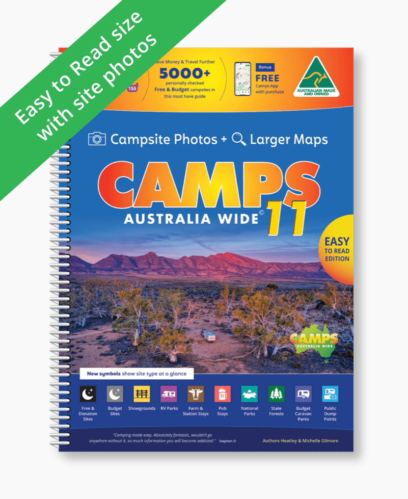 Camps 11 Easy to Read (B4 size with photos) | Camps Australia Wide