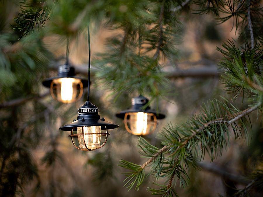 Barebones Edison String Lights (Red) | Barebones