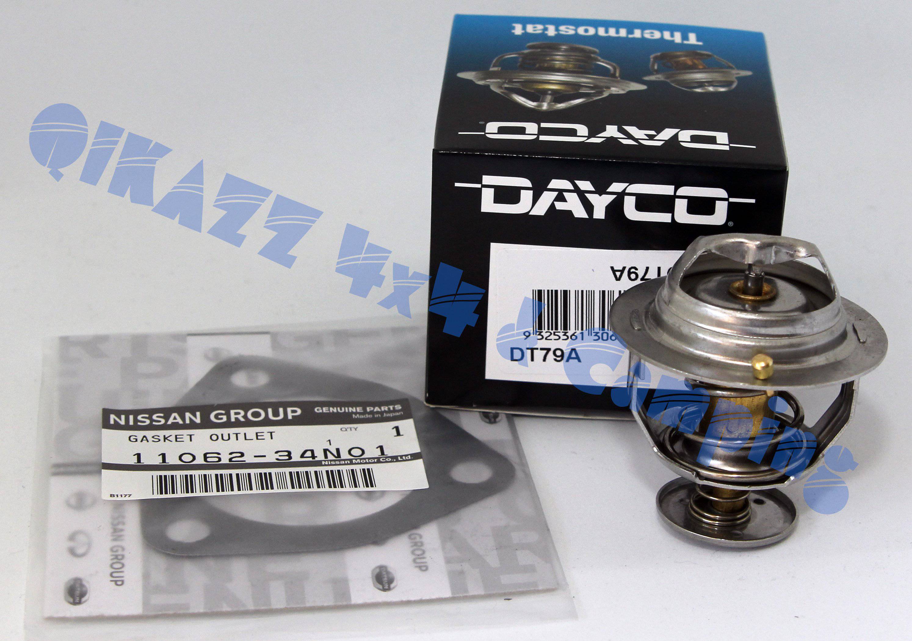 Dayco DT79A Thermostat + Gasket for Nissan Patrol GQ / GU TD42 | Dayco