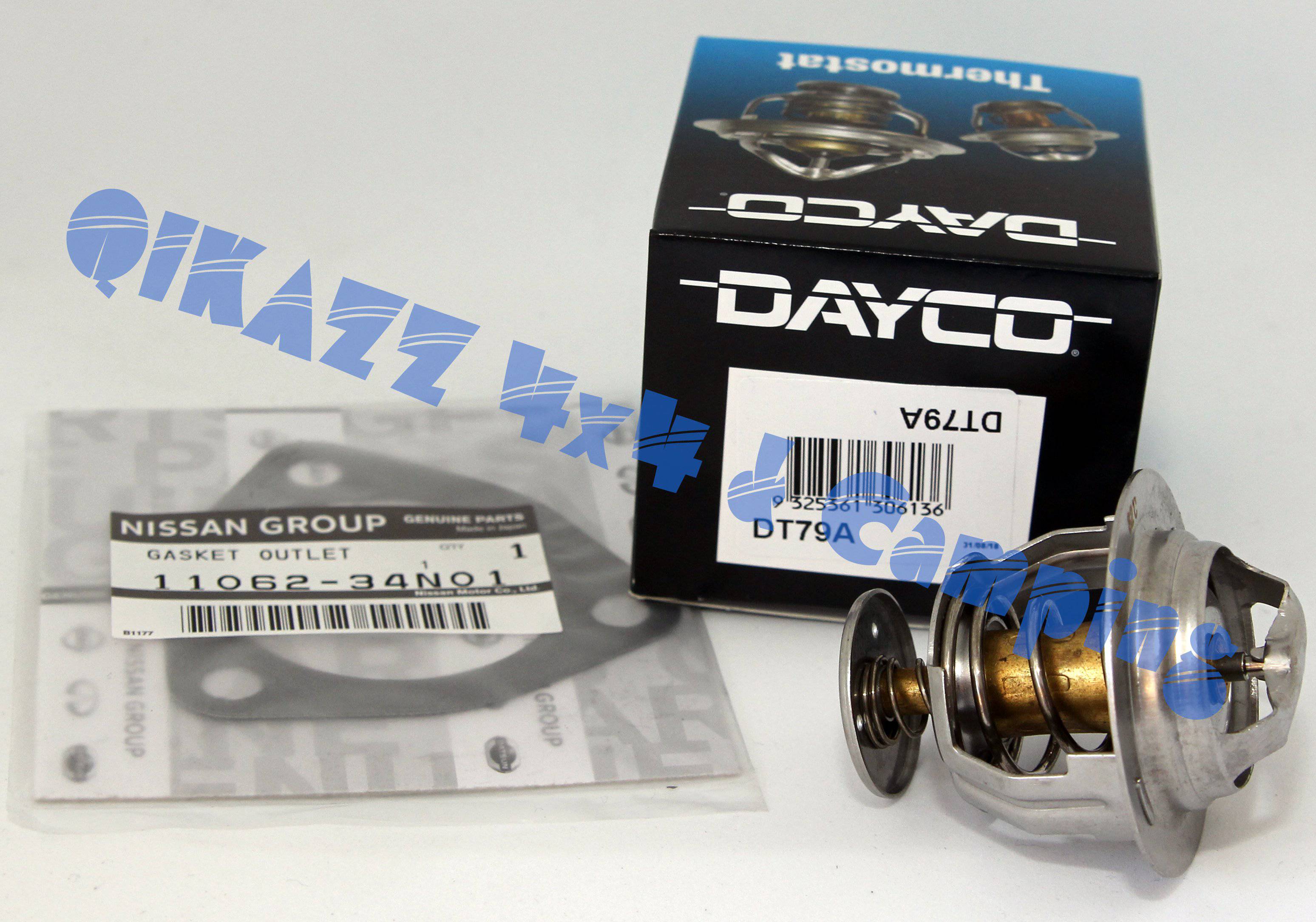 Dayco DT79A Thermostat + Gasket for Nissan Patrol GQ / GU TD42 | Dayco