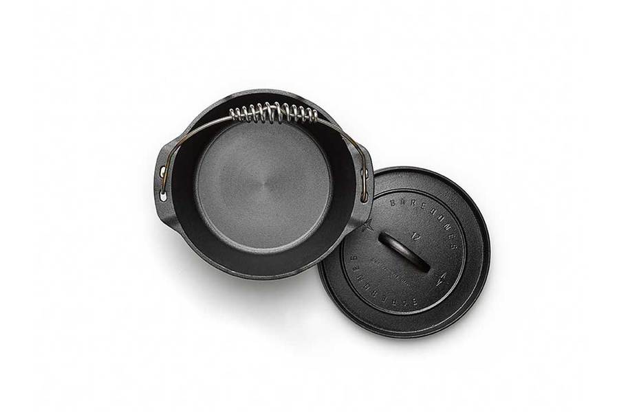 Barebones Cast Iron Dutch Oven  - 12 Inch | Barebones