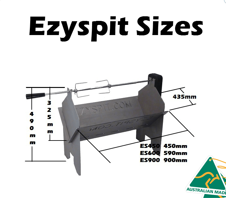 Ezyspit ES450 Flat Pack Spit BBQ | Ezyspit