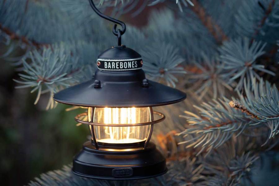 Barebones Edison Mini Lantern (Bronze) | Barebones