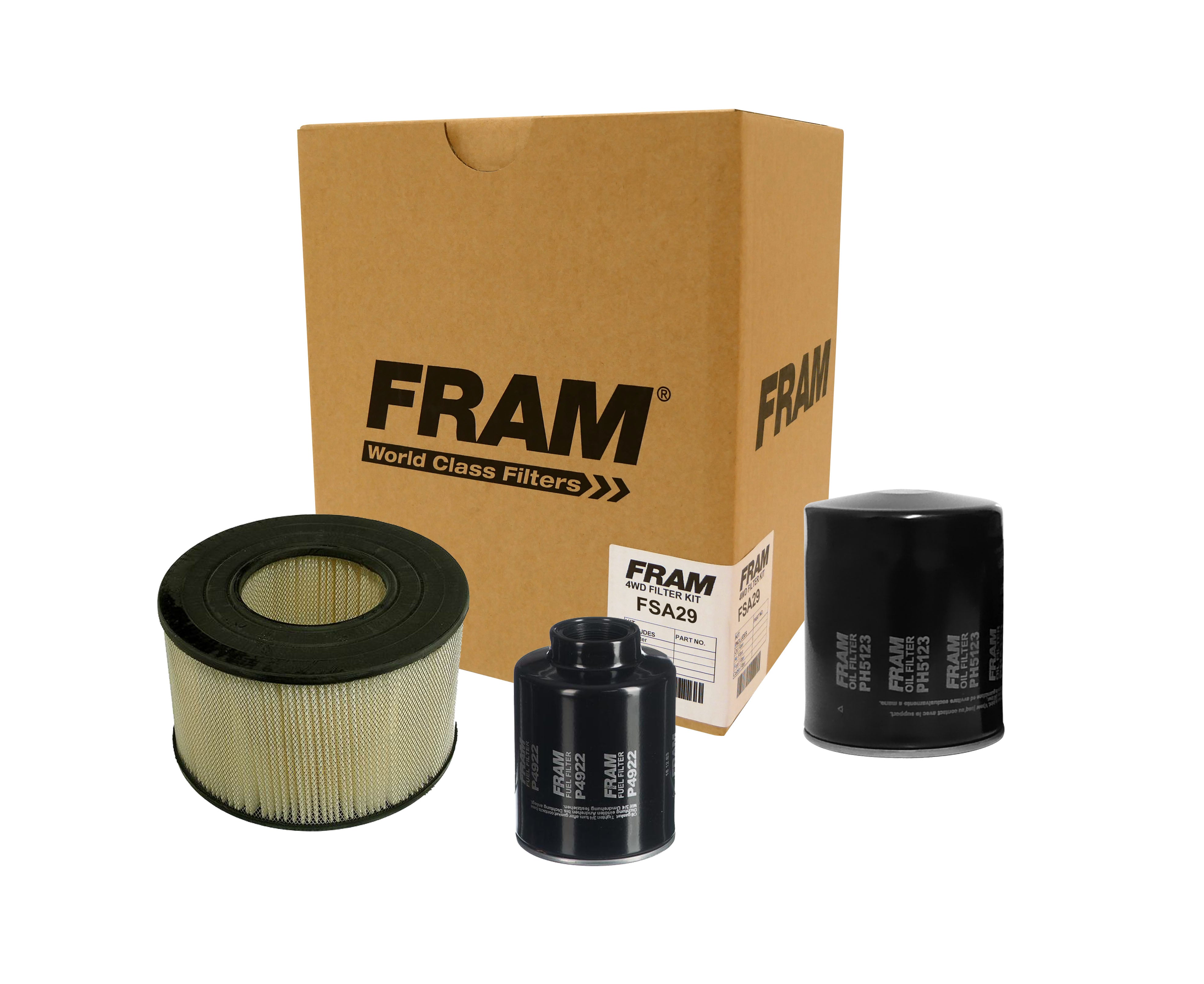 FRAM 4wd Filter Kit for Toyota Landcruiser HDJ78 HDJ79 | FRAM